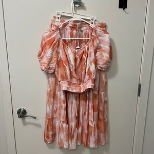 Petal & Pup 2 piece skirt and crop top set